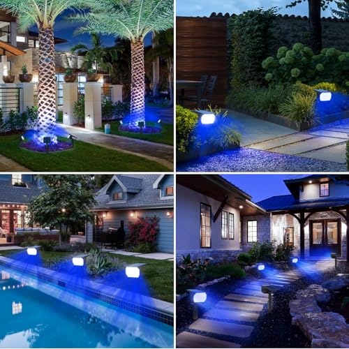 Solar Spot Lights Outdoor (4 Count)