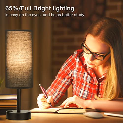 Black Touch Table Lamp for Bedroom