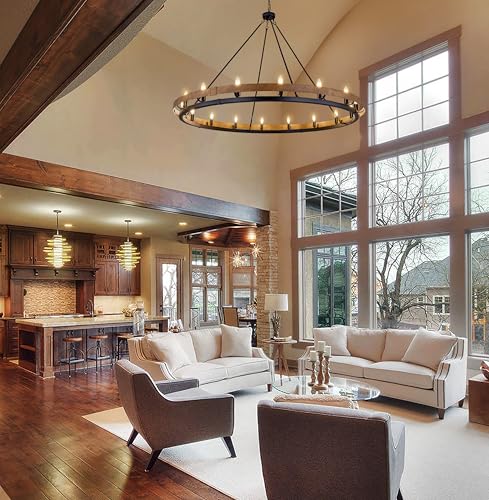 Extra Large Rustic Chandelier