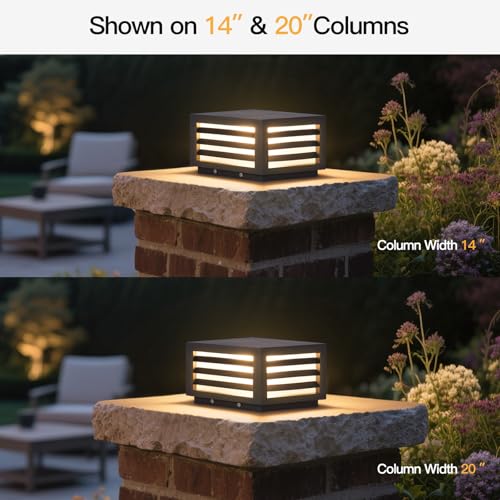 Glass Post Lights Outdoor