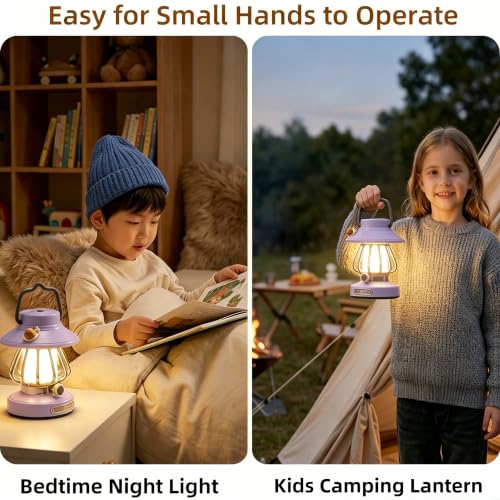Kids Lantern with 3 Color Light & USB
