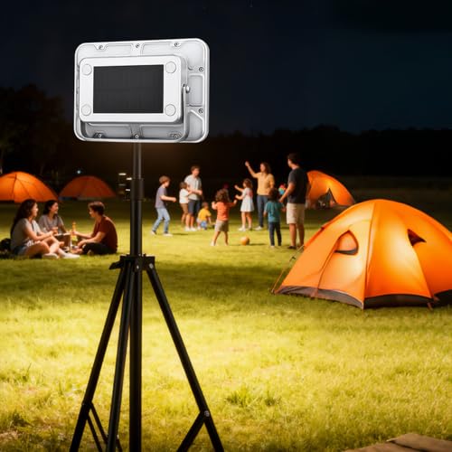 Rechargeable LED Umbrella Light Brightness Working Aluminum for Camping BBQ