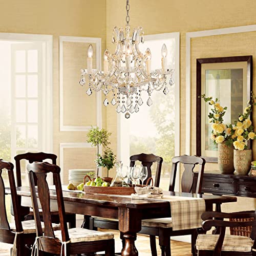 Saint Mossi 5 Light Crystal Maria Theresa Chandelier for Dining Room