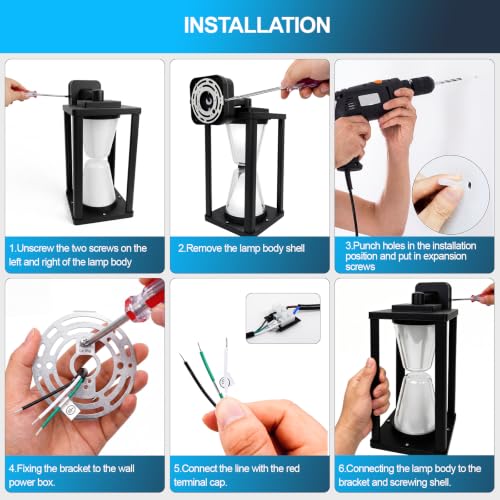 Outdoor Wall Light LED 30W Black Exterior Lighting Fixture ﻿ (30W)