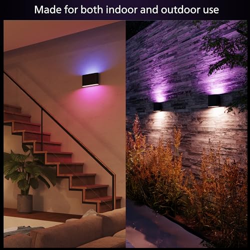 Dymera Smart Indoor and Outdoor Wall Sconces