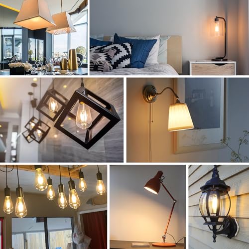 Edison Bulbs E26 LED Bulb 60 Watt Equivalent