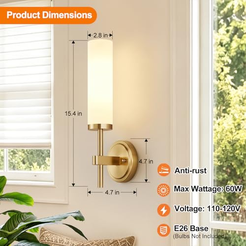 Hardwired] Wall Sconces Set of Two (2 Count)