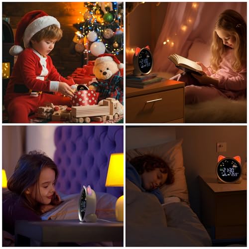 Kids Alarm Clock Night Light