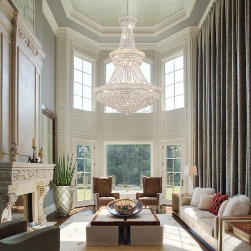 Large Crystal Chandelier Light fixtures