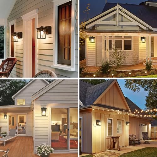 2 Pack Outdoor Porch Lights (2 Count)