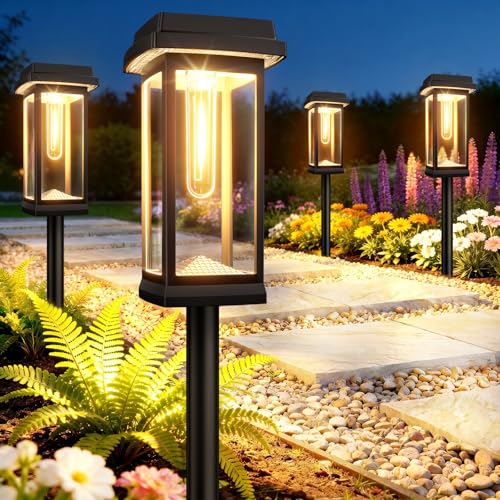 Solar Pathway Lights Outdoor (8 Count)