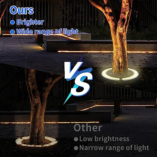 Solar Palm Tree Lights Outdoor