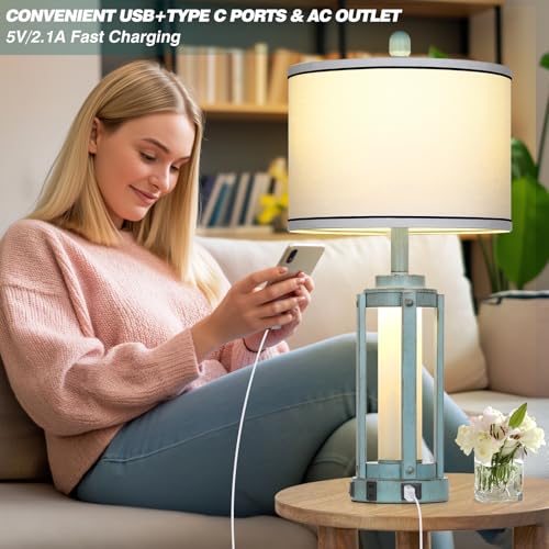 Farmhouse Lamps Set of 2 (2 Count)