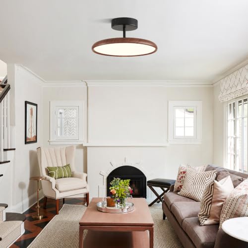 Nordic Semi Flush Ceiling Light