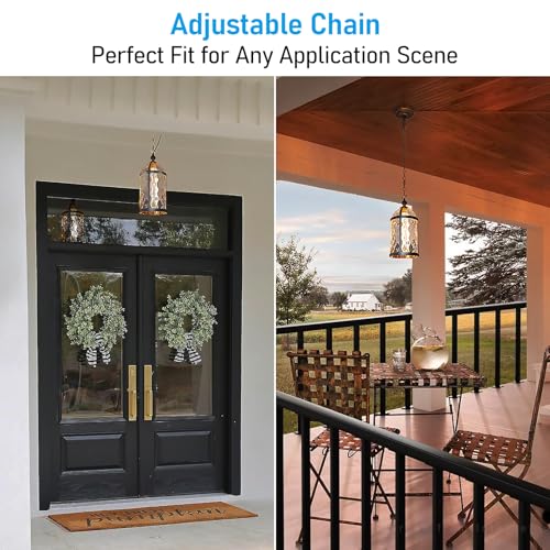 18 Inch Outdoor Pendant Light