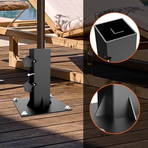 Heavy Duty Deck Mount Umbrella Holder