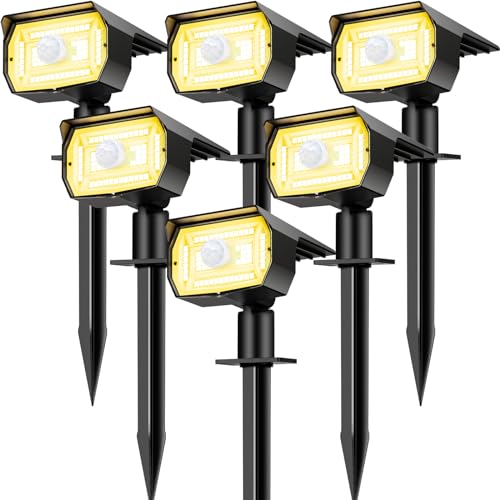 Solar Lights Outdoor Waterproof (6 Count)