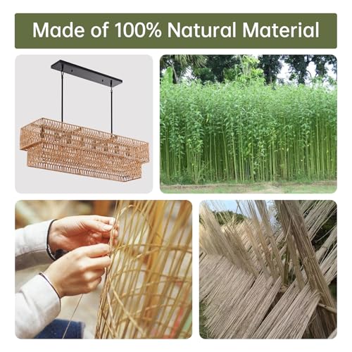 40” Hand Woven Rattan 8