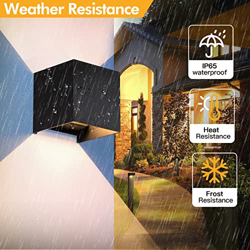 2 Pcs G9 Outdoor Wall Lights Exterior (2 Count)