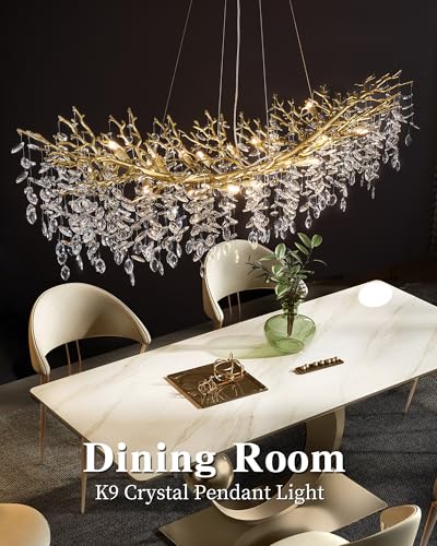 Modern Crystal Chandelier for Dining Room