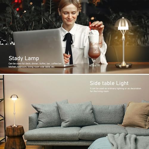 Modern Table Lamp Cordless Portable Desk Lamp