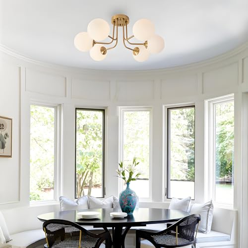 Modern Semi Flush Mount Ceiling Light 6
