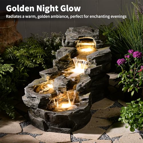 37" Water Fountain Outdoor