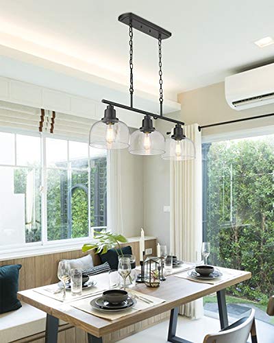 3 Light Kitchen Island Light