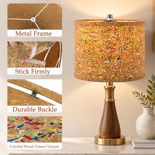 13x10 Inch Drum Lamp Shades set of 2 (2 Count)