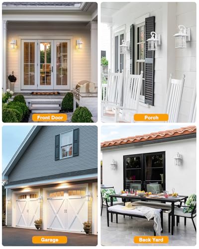White Exterior Lighting Fixtures