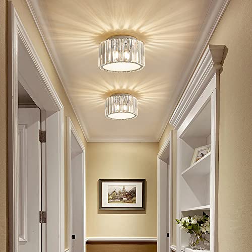 Modern Crystal Ceiling Light Fixture