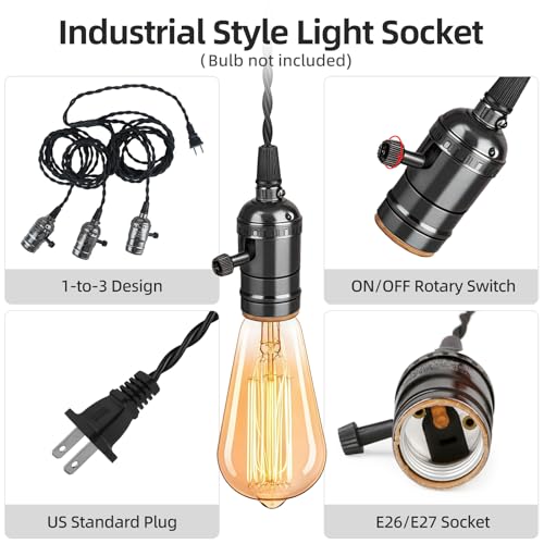 Plug in Pendant Light Cord Kit
