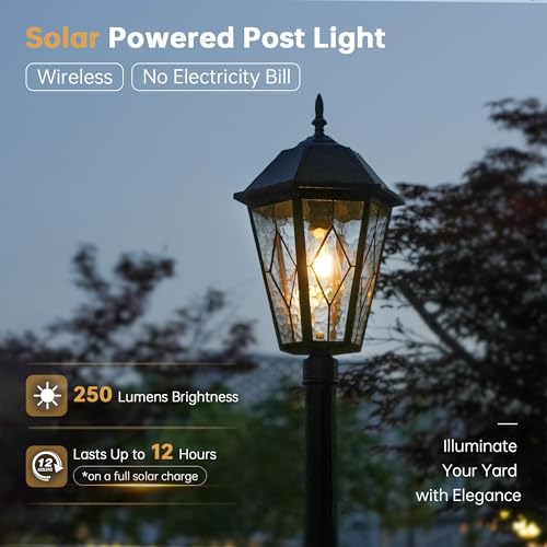 Outdoor Solar Lamp Post Light