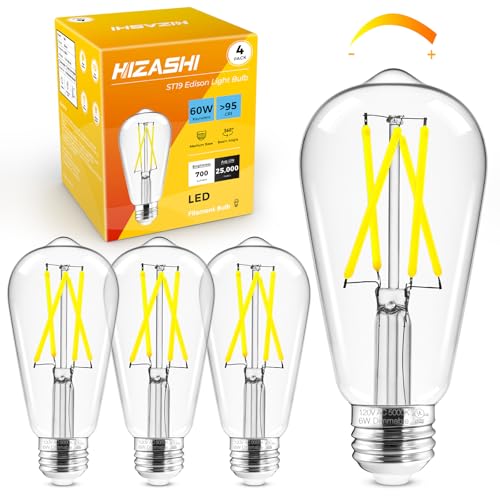 Edison Bulbs Dimmable (4 Count)
