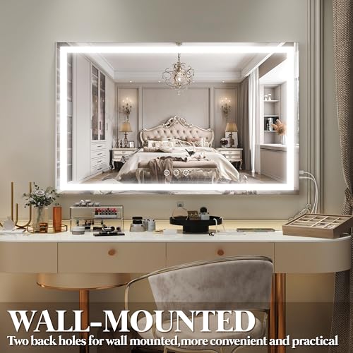 Large Vanity Mirror with Lights