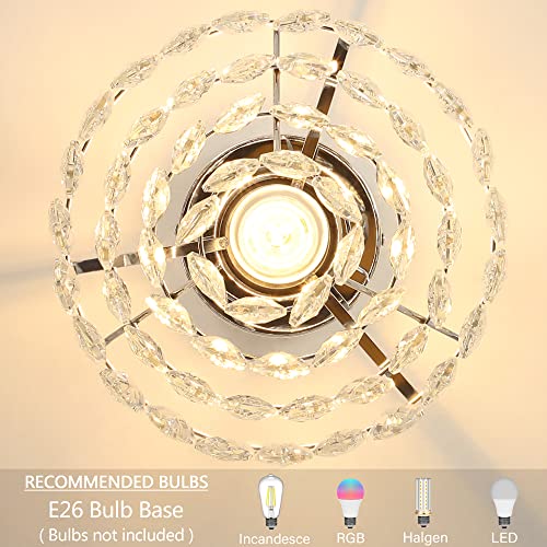 Mini Crystal Chandelier Ceiling Light Small