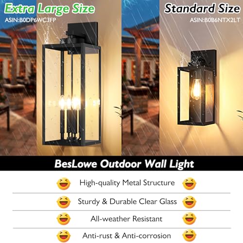 23.9" Extra Large Size Outdoor Wall Light Fixture