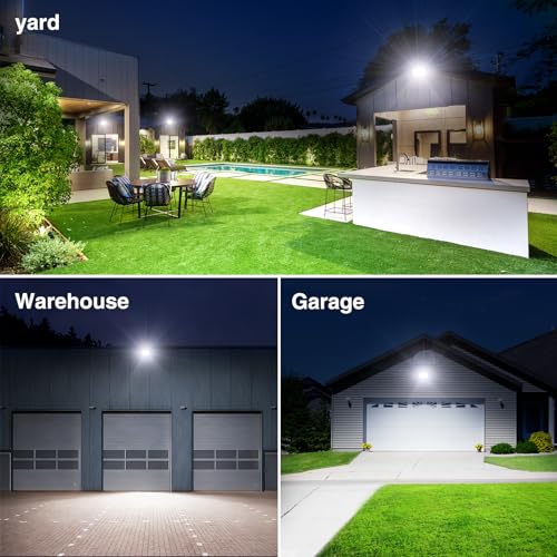 80W Flood Lights Outdoor (4 Count)