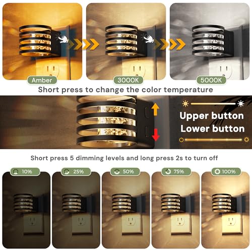 Night Lights Plug into Wall (2 Count)