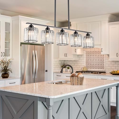 36" Black Chandeliers for Dining Room