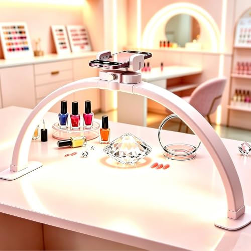Half Moon Light for Nail Desk