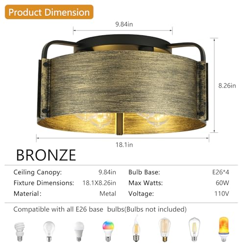Flush Mount Ceiling Light