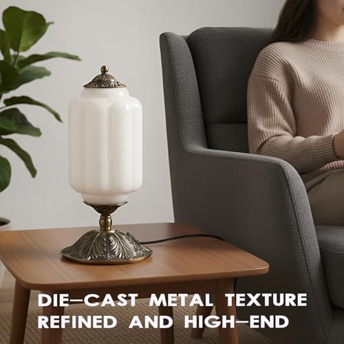 Vintage Touch Bedside Table Lamp