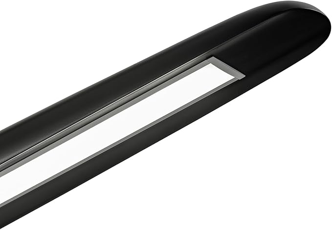 59inch Integrated Led Pendant Light 40w Dimmable Wood Black Linear Pendant Lighting Led Modern Island Light with Black Finish for Living Room Dining Room Billiard & Pool Lights - Aura Lighting