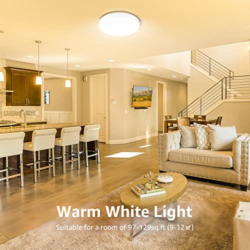 8.7 inch Flush Mount LED Ceiling Light for Bathroom