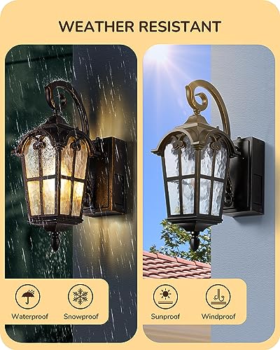 Dusk to Dawn Outdoor Wall Lights