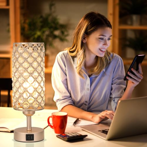 Champagne Gold Bedside Lamp