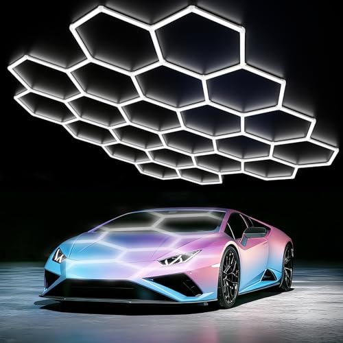 Hexagon LED Garage Light
