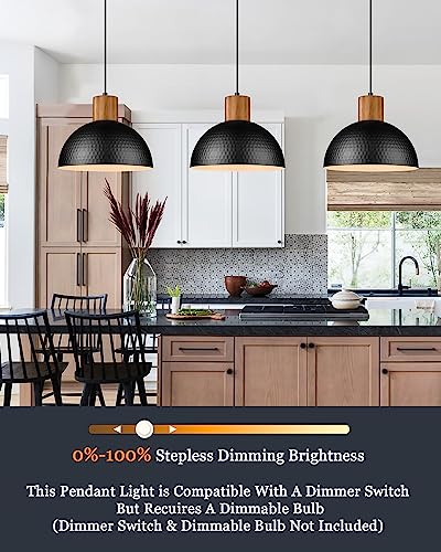 2 Pack Hammered Pendant Lights (2 Count)