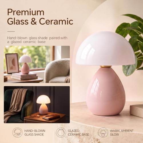 Mushroom Lamp Table Lamp for Bedroom